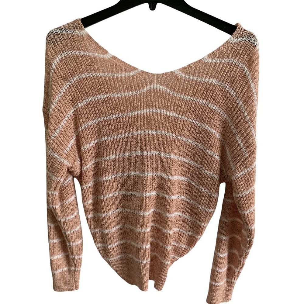 Love Tree  Women's Twisted Back Sweater Size Medium
